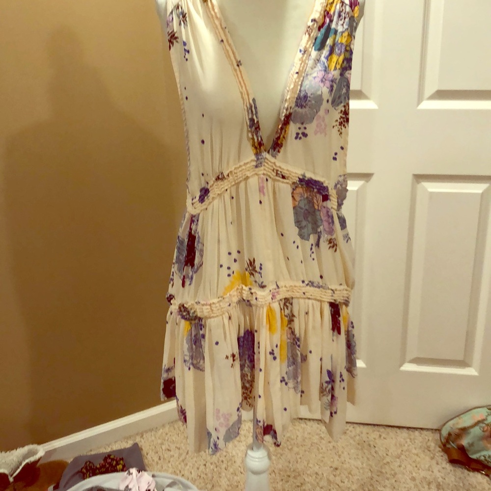NWOT Free People floral dress